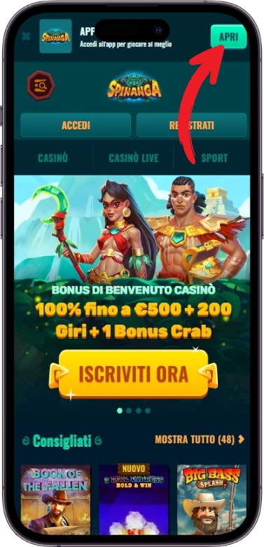Spinanga scarica